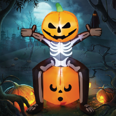 Cheapest Skeleton pumpkin heads