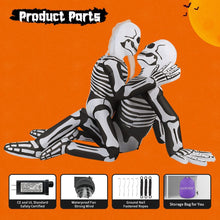 Load image into Gallery viewer, 6.5FT Skeleton Embrace Halloween Inflatable
