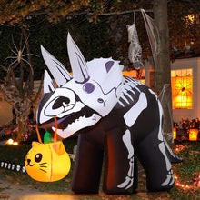 Load image into Gallery viewer, 6.5FT Triceratops Halloween Inflatable
