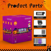 Load image into Gallery viewer, 11.5FT Long Happy Halloween Inflatable Sign
