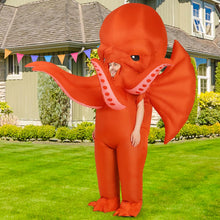 Load image into Gallery viewer, GOOSH Inflatable Octopus Costume for Adult Halloween Costume Women Man Funny Blow up Costume for Halloween Party Cosplay
