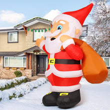 Load image into Gallery viewer, GOOSH 8.3 FT Christmas Inflatables Santa Claus Outdoor Decorations Blow Up Yard Santa Claus with Big Bag with Built-in LEDs for Garden Lawn Indoor Party Decor
