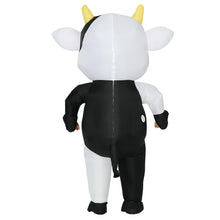 Load image into Gallery viewer, GOOSH Inflatable Cow Costume for Adluts Blow up Halloween Costumes Men Women 72IN Funny Blow up Cow Costume for Halloween Party Cosplay
