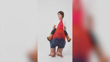 Load and play video in Gallery viewer, Goosh Inflatable Chicken Costume Rooster Adult Suit Funny Cosplay Halloween Costume for Men Women Birthday Christmas
